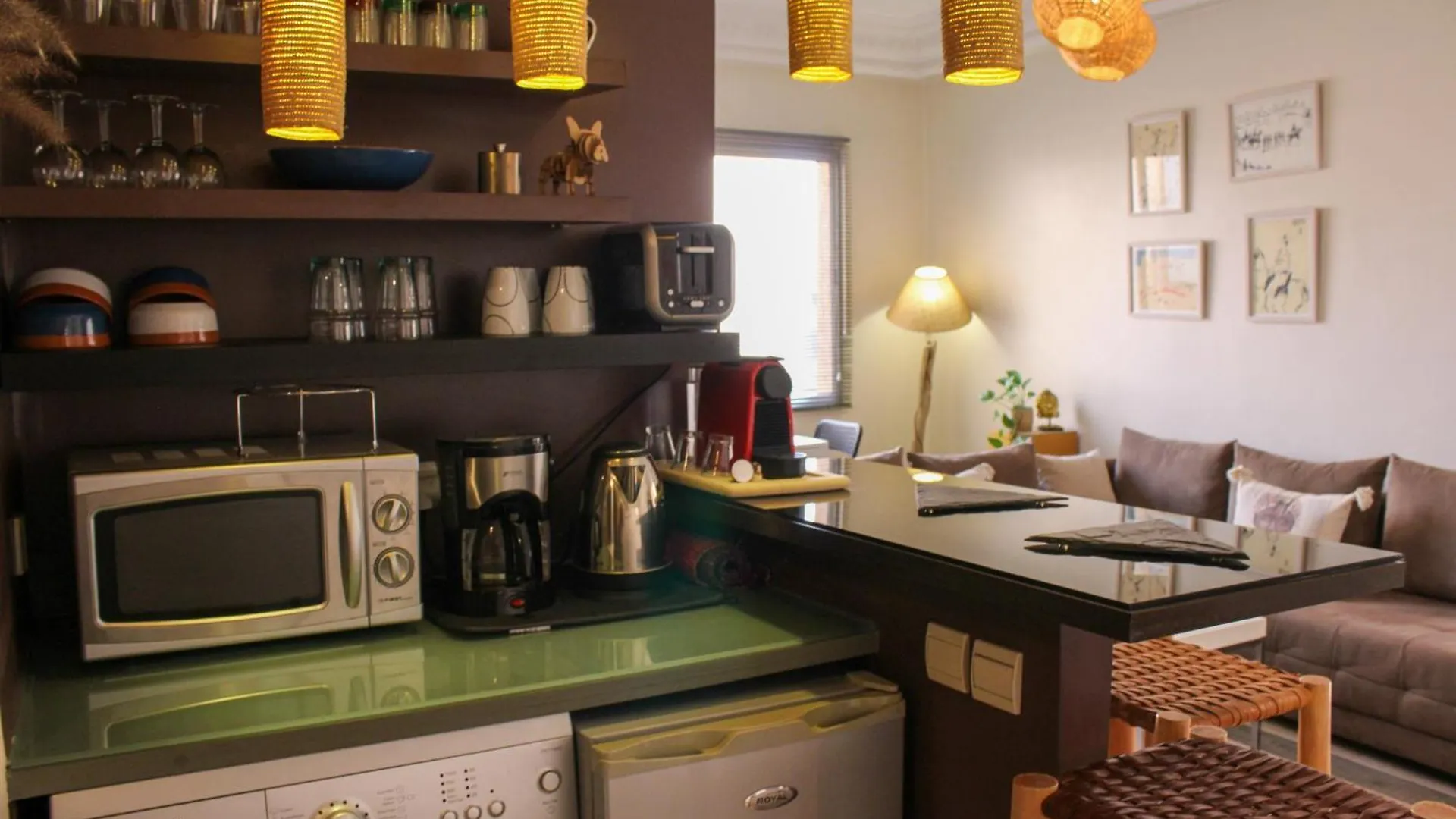 Very Rare Apartment Gueliz Center Of Marrakech مراكش