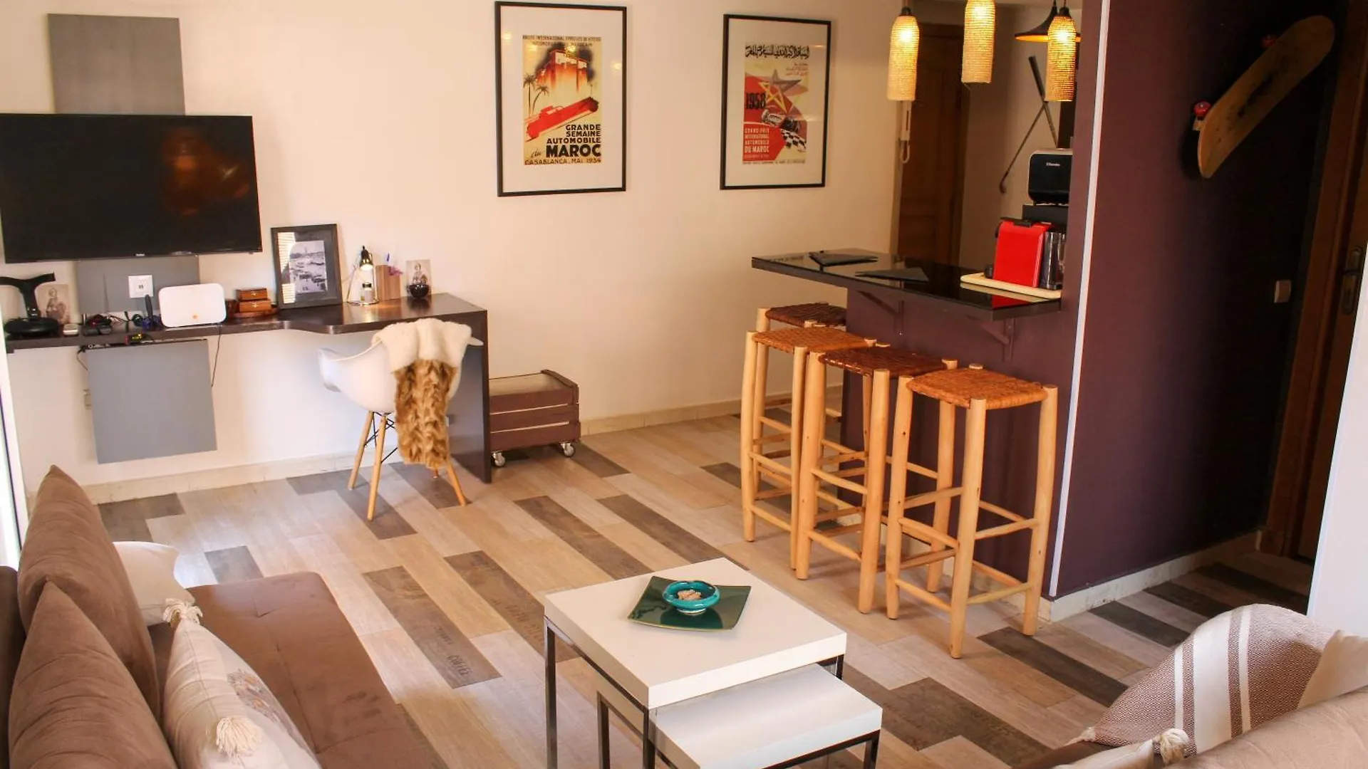 Very Rare Apartment Gueliz Center Of Marrakech Marraquexe